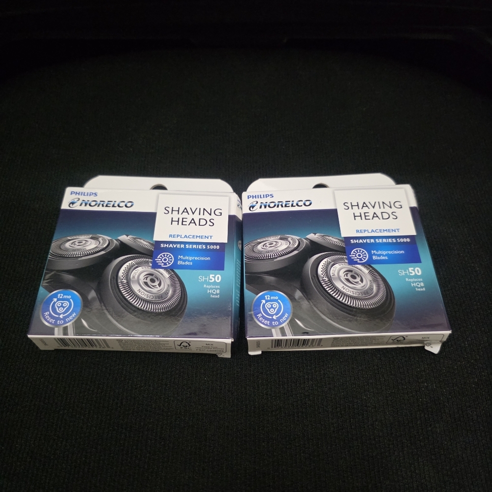 2pk - Philips Norelco - SH50/52 Replacement Heads - NEW
